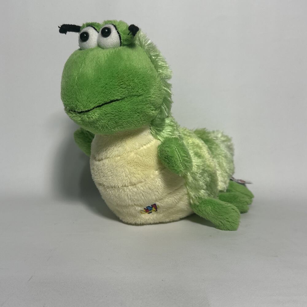Retired Ganz Webkinz 10" Green Caterpillar Plush Stuffed Toy EUC